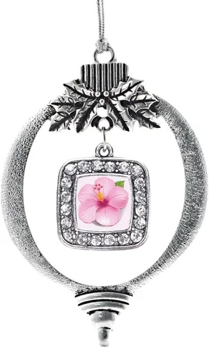 Miniatura 84 de Inspired Silver - Nana púrpura - Adorno de Navidad plateado - Adorno cuadrado para árbol de Navidad con circonita cúbica - Decoración colgante