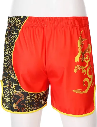 Miniatura 4 de Pantalones cortos deportivos Muay Thai para hombre, pantalones cortos de kickboxing, artes marciales y artes marciales