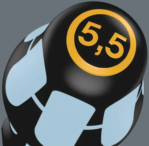 Miniatura 16 de Wera 05032060001 Kraftform – Juego de destornilladores de acero inoxidable 3334/6 y base, 6 piezas, MULTI, Ranurados: 6.5x150mm, 3x80mm, 4x100mm