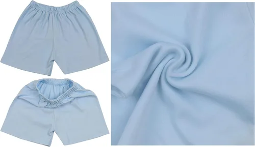 Miniatura 4 de ToBeInStyle Paquete de 4 pantalones cortos de algodón de ajuste relajado elástico casual para niña