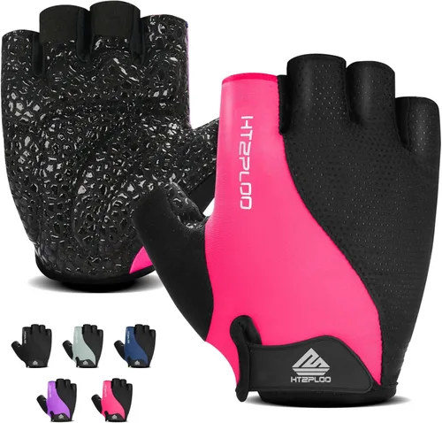 Miniatura 11 de Guantes de entrenamiento para hombres y mujeres, guantes de levantamiento de pesas para ejercicio, entrenamiento de gimnasio, fitness, transpirables