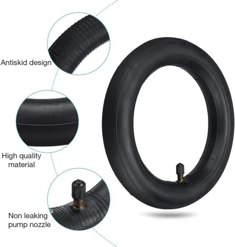 Miniatura 2 de Tubo interior de aire de 8.5x2 pulgadas 50/75-6.1 Tubo de goma inflado por aire para Xiaomi M365 accesorio de repuesto de scooter eléctrico, tubo