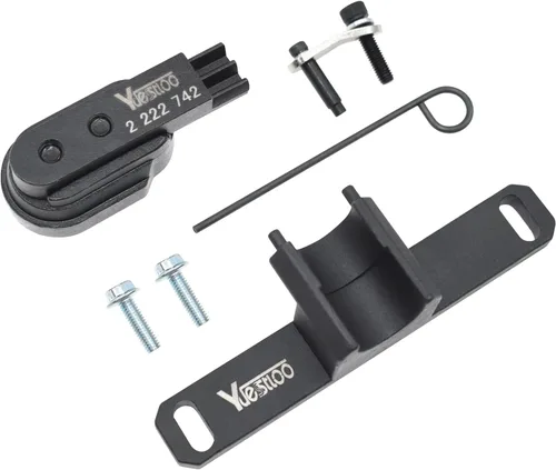 Herramienta de Sujeción de Volante de Inercia 2801 y Herramienta de Bloqueo de Placa Flexible y Kit de Reparación de Sellos de Aceite 7676 con Eje
