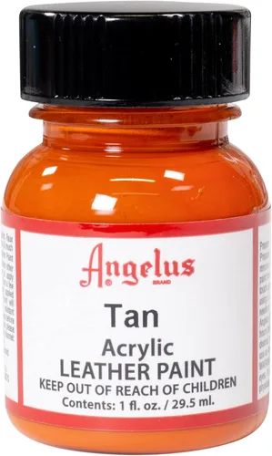Miniatura 67 de Angelus - Pintura acrílica para cuero, 4 Fl Oz, color blanco - Pintura para cuero profesional flexible, resistente a grietas, arañazos