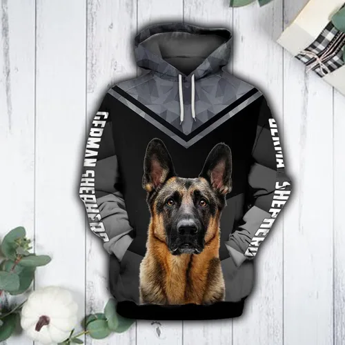 Miniatura 3 de Black Half Half Adorable Pets 3D Print Hoodies Unisex Pullover Hoodie Gift For Men, Women