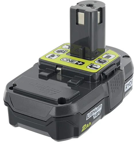 RYOBI P190 Batería compacta de iones de litio de 18 V de 2.0 amperios hora con rendimiento en clima frío y (cargador no incluido/batería solamente)
