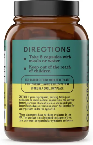 Miniatura 2 de Complete Natural Products Cápsulas orgánicas de hongos Chaga - 100 unidades, poder antioxidante orgánico, refuerzo inmunológico, apoyo intestinal
