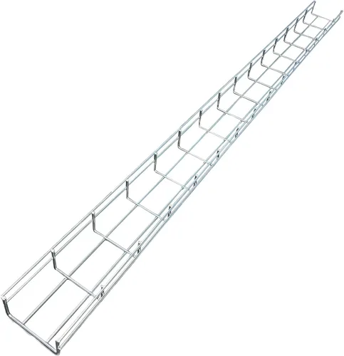 Miniatura 20 de Kable Kontrol Bandeja de cables – 5 pies de largo x 18 pulgadas de ancho x 4 pulgadas de alto – Paquete de 14 piezas a granel – Bandeja de malla