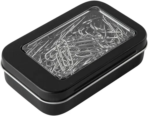 Miniatura 9 de Restaurantware RW Base - Recipientes rectangulares de lata de 4.5 onzas, 100 cajas de lata duraderas con tapas, tapas transparentes para ventana