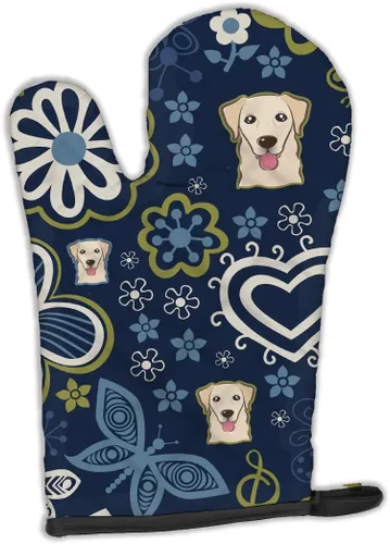 Miniatura 121 de Caroline's Treasures BB4020OVMT Dog House Collection Border Collie - Guante de horno grueso resistente al calor para sartenes calientes y horno