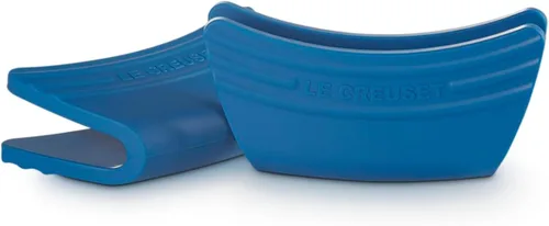 Miniatura 11 de Le Creuset Juego de 2 agarres de silicona, 5" x 2 1/2" cada uno, negro