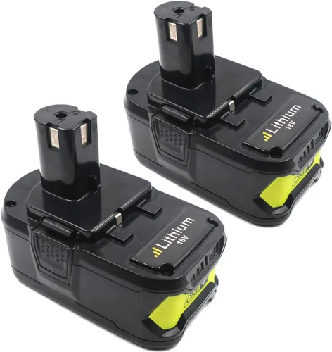 LXC [Actualizada] Batería de repuesto LXCRyo-18VB1-2000mAh compatible con batería Ryobi de 18 V CTH1802K, FL1800, HBD750R, R1073K2, P104,
