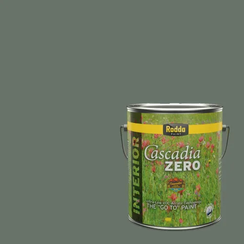 Miniatura 140 de Rodda Paint CASCADIA XL Pintura e imprimación satinada exterior en uno, cuarto de galón, solo ayer