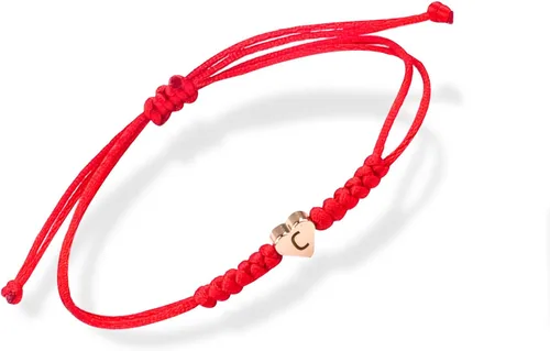 Miniatura 36 de Pulseras con iniciales para adolescentes y niños, pulsera de letra N con dije de inicial, pulseras hechas a mano para el día de San Valentín, Día