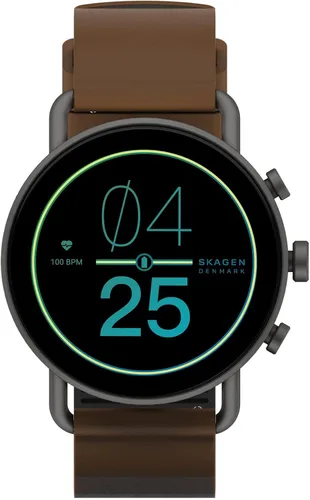 Miniatura 2 de Skagen Reloj inteligente con pantalla táctil Gen 6 con Alexa integrado, altavoz, frecuencia cardíaca, oxígeno en sangre, GPS, pagos sin contacto