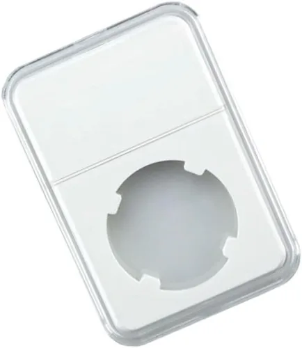 Miniatura 6 de Paquete de 10 soportes protectores de monedas de 0.748 in para caja de colección de grado NGC PCGS