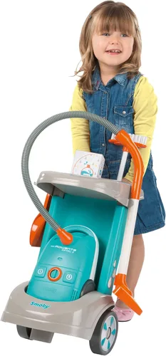 Miniatura 3 de Smoby Simba Rowenta - Carro de limpieza con aspirador, multicolor