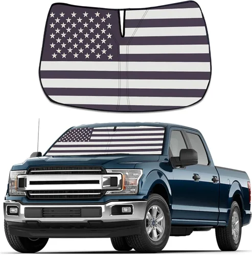 Miniatura 8 de Parasol para parabrisas mejorado para Toyota Tundra 2007-2021, visera plegable para parabrisas que bloquea los rayos UV