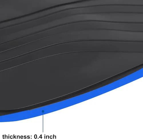 Miniatura 2 de Tapete de piso de automóvil personalizado para BMW Serie 3/4 2019-2025 G20 G21 M3(G80) M4(G83) i4(G26), juego de forros de goma negro y azul