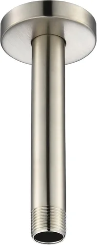Miniatura 10 de Brazo de ducha montado en el techo de extensión de acero inoxidable de alta densidad y brida para brazo de ducha de rosca engrosada U4999-SS de 10