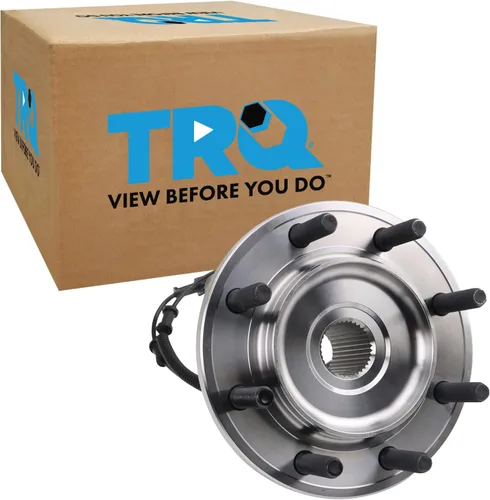 Miniatura 18 de TRQ Cojinete de rueda delantera y conjunto de cubo con sensor ABS compatible con Toyota Sequoia 2008-2022 Tundra 2007-2021