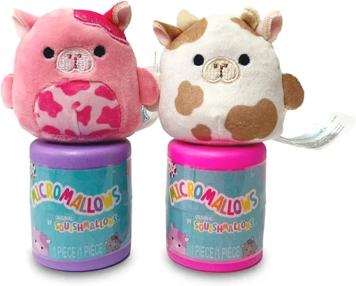 Miniatura 2 de Squishmallows Micromallows Sea Cow Squad Mini Peluche Misterio Paquete de 2