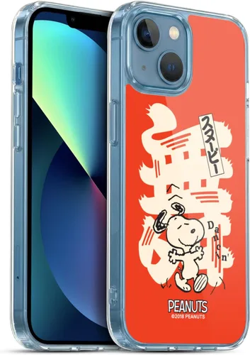 Miniatura 403 de Carcasa de gel para iPhone 7 Plus/iPhone 8 Plus, diseño de Snoopy Oriental de Peanuts, Badges