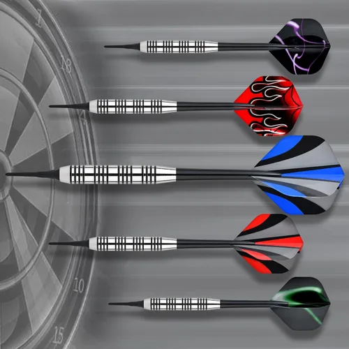 Miniatura 4 de Steel Tip Darts Set 18 Grams15 Pack Steel Barrels