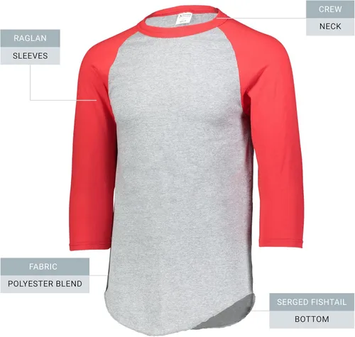 Miniatura 4 de Augusta Sportswear - Camiseta de béisbol para hombre 2.0
