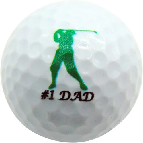Miniatura 2 de Westmon Works Juego de 2 pelotas de golf de cumpleaños para papá #1