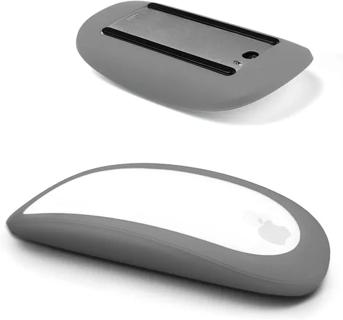 Miniatura 12 de Magic Mouse - Funda de silicona para Apple Magic Mouse 1 y 2, color rosa Suave piel de silicona ultrafina, resistente al polvo, absorbe los rosado