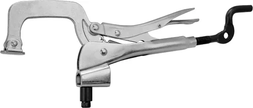 Miniatura 6 de BuildPro Inserta - Alicates, inserción de ∅5/8", profundidad de garganta de 2", apertura de 2-3/8", abrazadera montada en mesa, manija de manivela