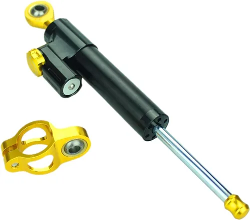 Miniatura 6 de Amortiguador de dirección universal ajustable para motocicleta, compatible con GSXR 600 750 GSR750(K4) 2001-2005, GSXR600 2006-2010, GSXR1000