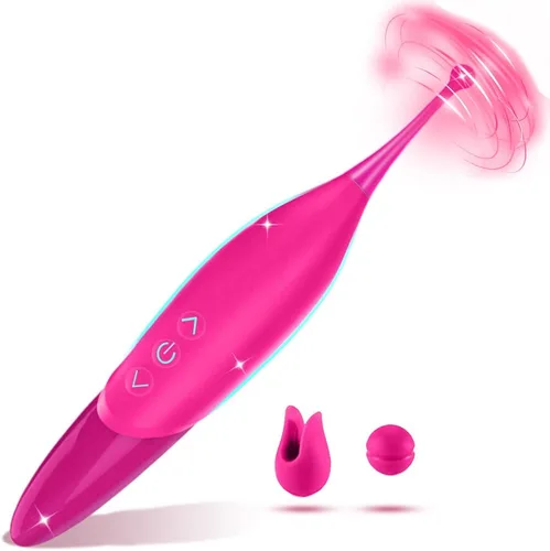 Miniatura 7 de Juguetes sexuales para adultos, de alta frecuencia, potente estimulador vibrador de punto G para clítoris femenino con movimiento giratorio