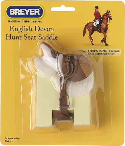 Miniatura 2 de Breyer Tradicional Devon Hunt Seat Saddle Horse Accesorio de juguete