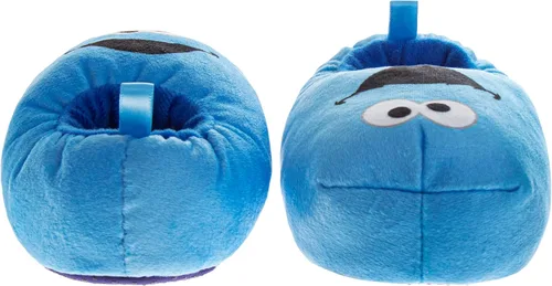 Miniatura 45 de Sesame Street Elmo Cookie Monster - Calcetines para niños y niñas (infantil/niño pequeño)