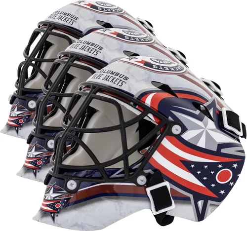 Miniatura 14 de Franklin Sports mini máscara para portero con logo de la NHL