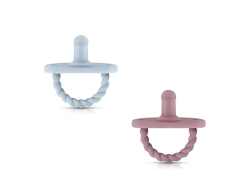 Miniatura 18 de Sweetie Chupetes de silicona para recién nacido, chupete de silicona suave, sin BPA, juego de 2 chupetes (negro)