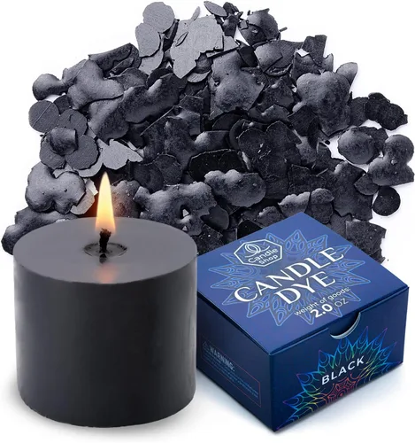 Miniatura 20 de Tinte amarillo brillante de 2 onzas para fabricación de velas de soja, tintes de cera de velas altamente concentrados, chips de tinte
