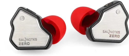 Miniatura 2 de Linsoul 7Hz Salnotes Zero HiFi 10mm controlador dinámico auricular que se ajusta al oído IEM con diafragma compuesto de metal, placa frontal