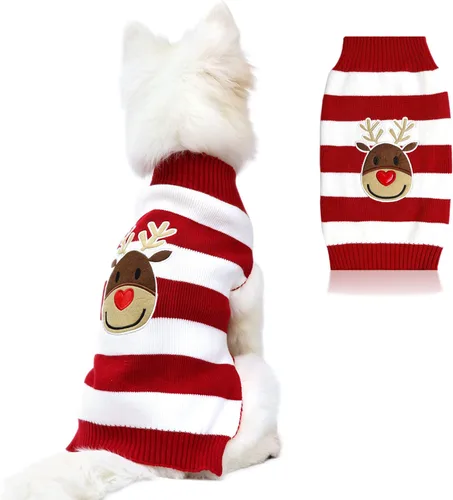 Miniatura 14 de NACOCO Dog Snow Sweater - Snowman Holiday Xmas Christmas Pet Clothes for Small Dog and Cat (Snowman, S)
