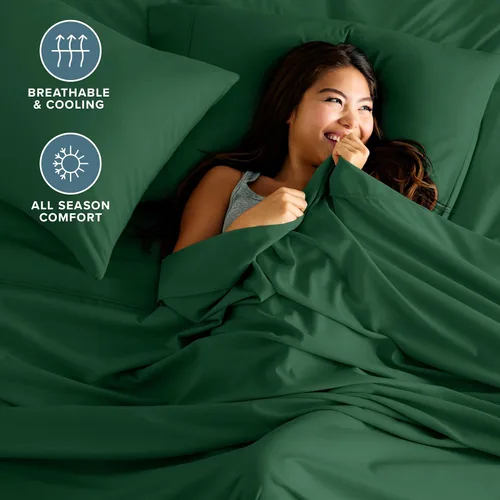 Miniatura 2 de Bare Home Juego de Sábanas Full - Sábanas de Cama Full de Microfibra Ultra-Suave de Lujo 1800 Hilos de Densidad - Doble Cepillado - Bolsillos 27