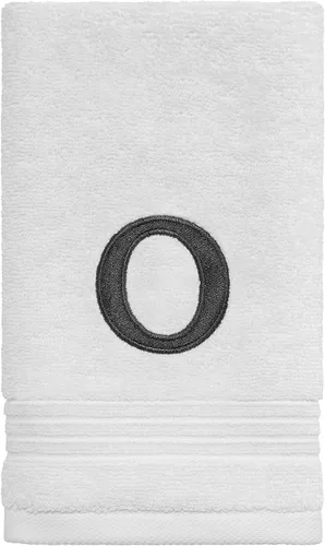 Miniatura 10 de Avanti Linens - Toalla de dedos, algodón suave y absorbente, decoración de baño bordada (colección de monogramas, inicial J)