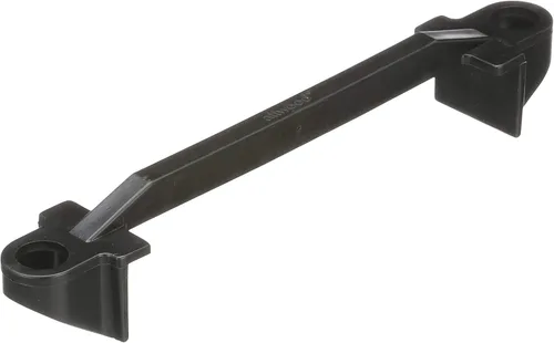 Miniatura 2 de attwood 9098-5 Bandeja de baterías ajustable de alta resistencia, ajustable a 9.5 pulgadas de alto, para baterías de la serie 27, plástico negro