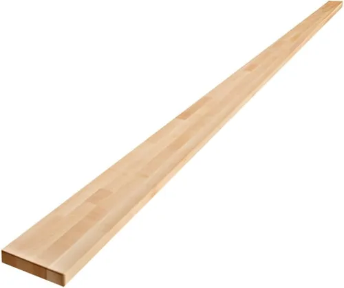 Miniatura 11 de CONSDAN Encimera de bloque de carnicero, 12 x 25 pulgadas, madera dura de arce macizo cultivada en Estados Unidos, para isla de cocina, lavandería