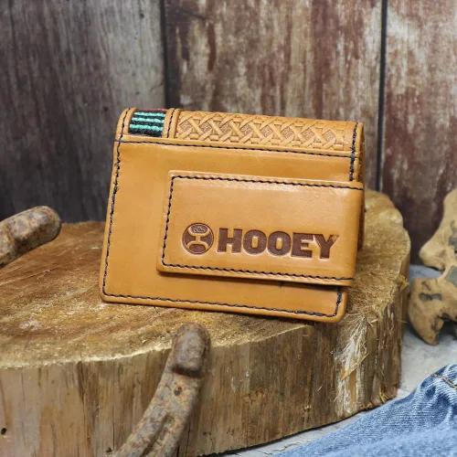 Miniatura 16 de HOOEY Cuero Bi-Fold Hombre, Hands-Up- Estampado Nómada, Talla única, 2812937