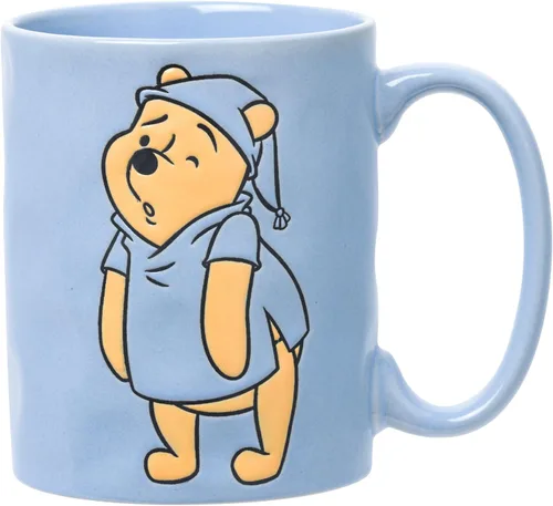 Miniatura 13 de Silver Buffalo Disney Winnie the Pooh Is It Monday Already With Eeyore - Taza de cerámica cónica, 18 onzas