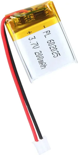 Miniatura 43 de 652030 Batería Lipo de 3.7V 350mAh 652030 Cargable Paquete de Batería de Polímero de Litio con Conector JST PH2.0mm para Dispositivo Electrónico