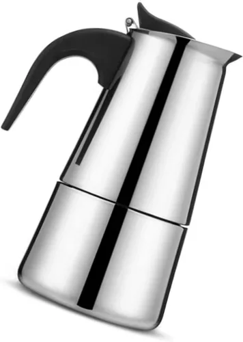 Miniatura 8 de Moka Pot 300ML Moka Espress - Cafetera de acero inoxidable, cafetera italiana, cafetera aislada para el hogar