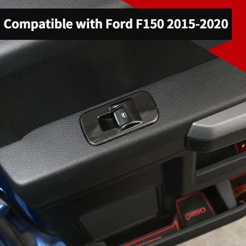 Miniatura 2 de Voodonala para F-150 2015-2020 Panel de elevación de ventana de puerta de coche para Ford F150 2015-2020 Adornos